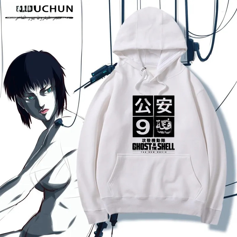 ユニセックス-カジュアル-パーカー-警察隊9番進撃の巨人-中古衣料-ゆったり-アウター-コットン-ポリエステル混紡-若者向けトレンド