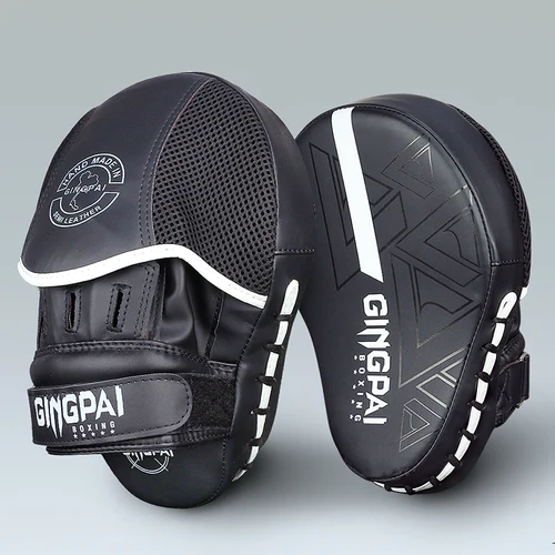 Imagen 2 del producto Almohadillas para objetivo de boxeo profesional, saco de boxeo para lucha, guantes de entrenamiento Sanda, almohadilla para patadas, equipo de entrenamiento de PU, bolsas de boxeo Sparring