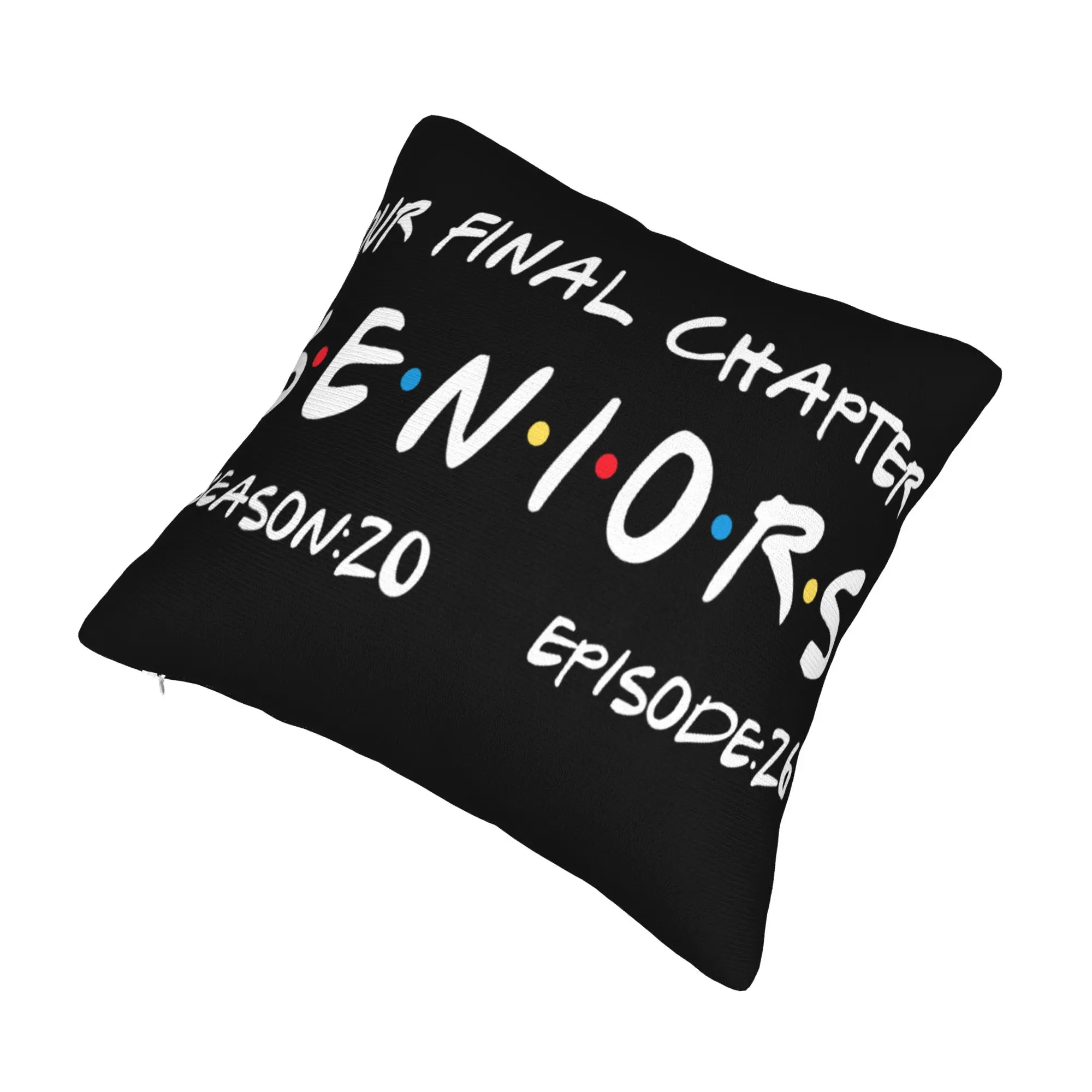 Decorative Pillow Cover Class of 2026 Senior Graduation Merch Home  Throw Pillow Case Cover Square Multiple Sizes
