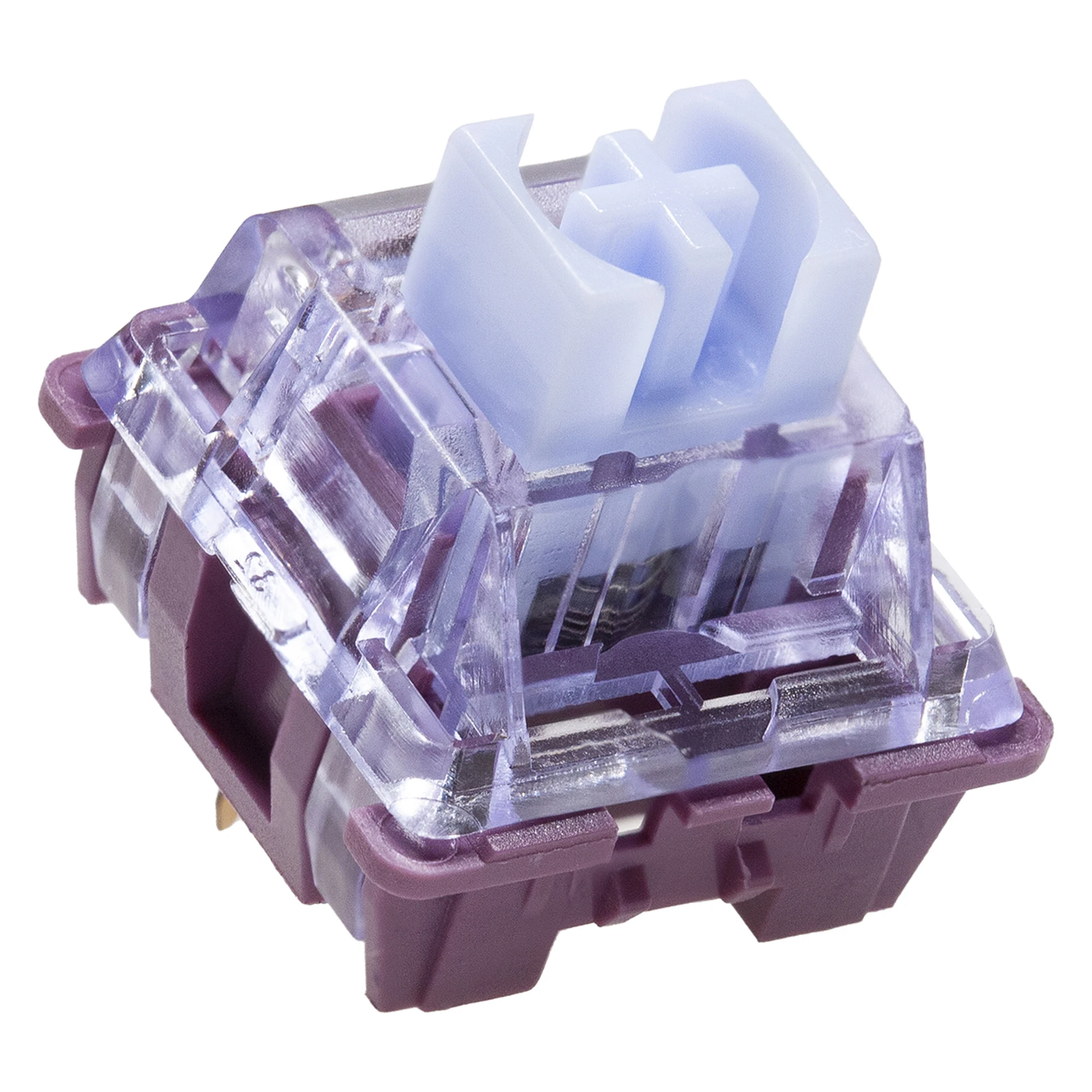 CIY Aqua-Joli linéaire pour clavier mécanique de jeu, commutateur d'eau à ressort long, bleu, violet, pré-lubrifié, 37g, 47g, 70m, PC POM