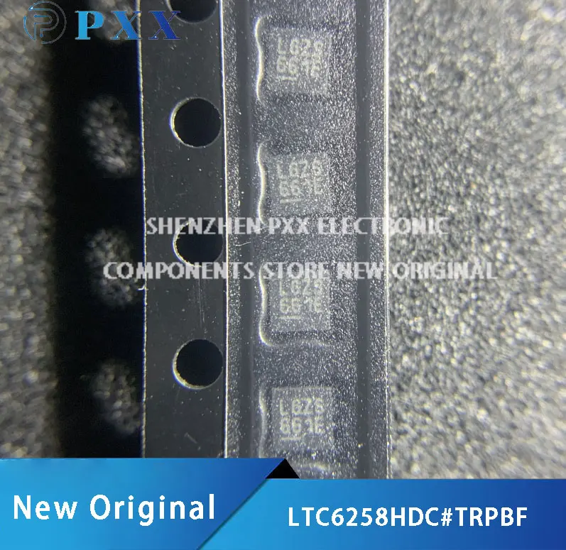 LTC6258HDC#TRPBF Marking:LGZS  LTC6258 DFN-6 Single, 1.3MHz, 20µA Power Efficient Rail-to-Rail I/O Operational Amplifier