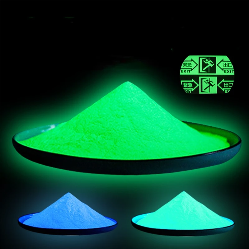 50G Injection Molding Screen Printing Phosphor Super Bright Long-term Luminous Luminous Powder Glass-ceramic Resin Anti-coating