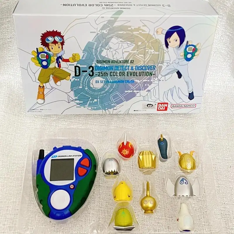Bandai Digimon D3 Color Screen Digivice 25th Anniversary Motomiya Daisuke Ichijouji Ken Digimon Adventure 02 Collectible Toy