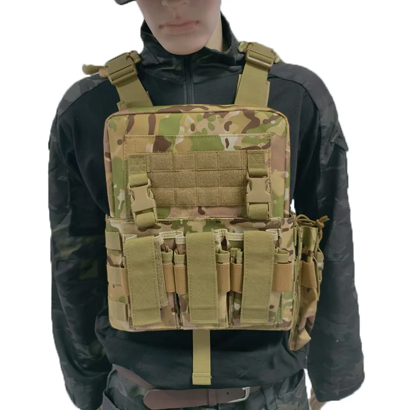 

Tactical Multicam Plate Carrier Tactico Vest With Quick Release Security Molle Chaleco Laser Cut Airsoft Combat Hunting Vest