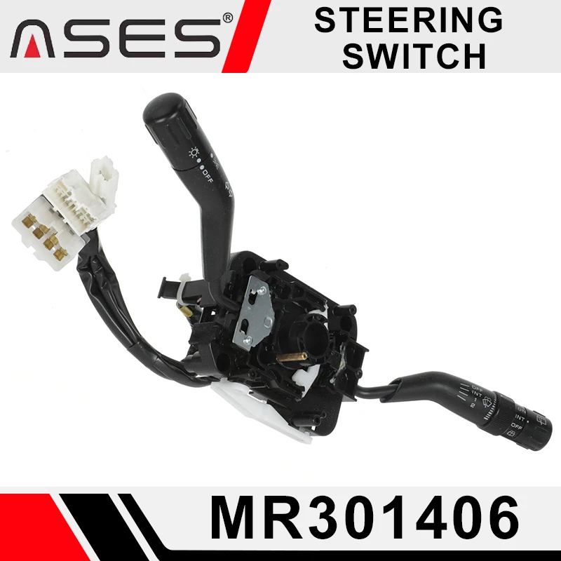 1 Uds MR301406 nuevo faro de alta calidad interruptor de dirección de señal de giro izquierda derecha para Mitsubishi Pajero Montero II accesorios de coche