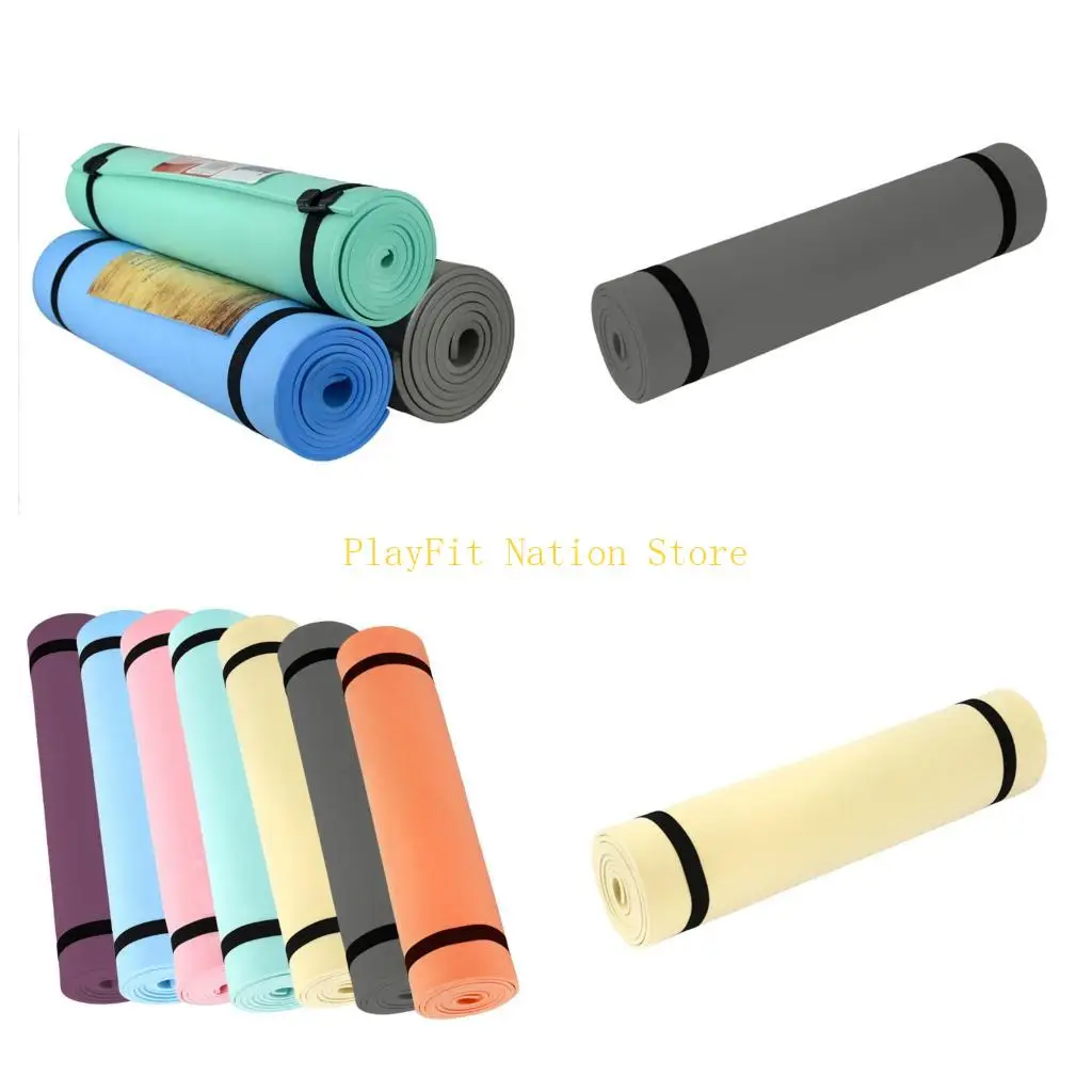 242F Nonslip Sports Fitness Mat Exercise Body Building Blanket Gym Fitness Equipment