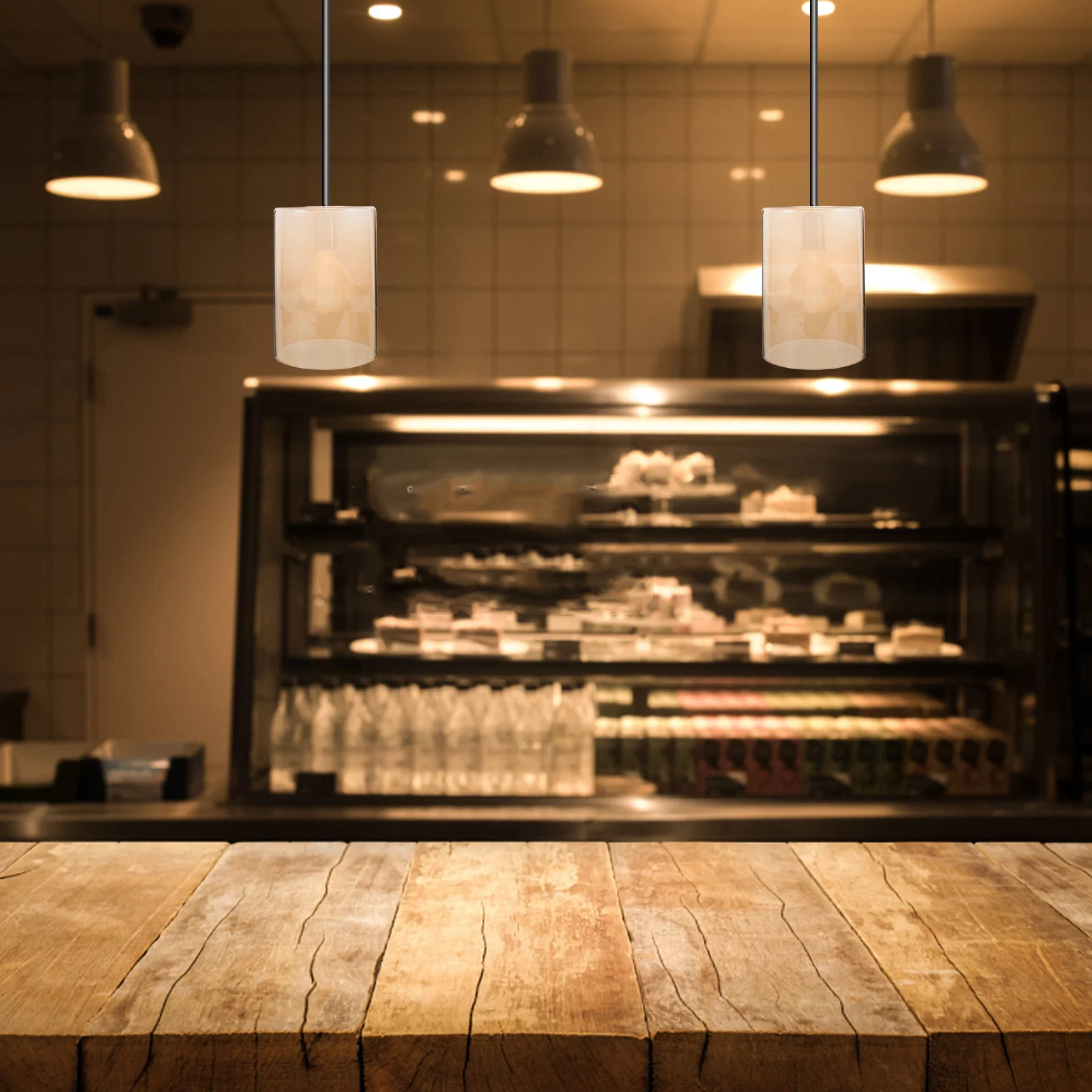 

3Pcs Glass Lampshades Warm Cozy Atmosphere Pendant Light Fixture Cover Easy Install Glass Shades for Light Fixtures