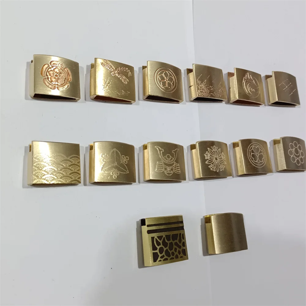 High Quality Copper Brass Material Habaki For Japanese Japan Samurai Katana Ninja Tanto Wakizashi Sword Fittings Accessories New