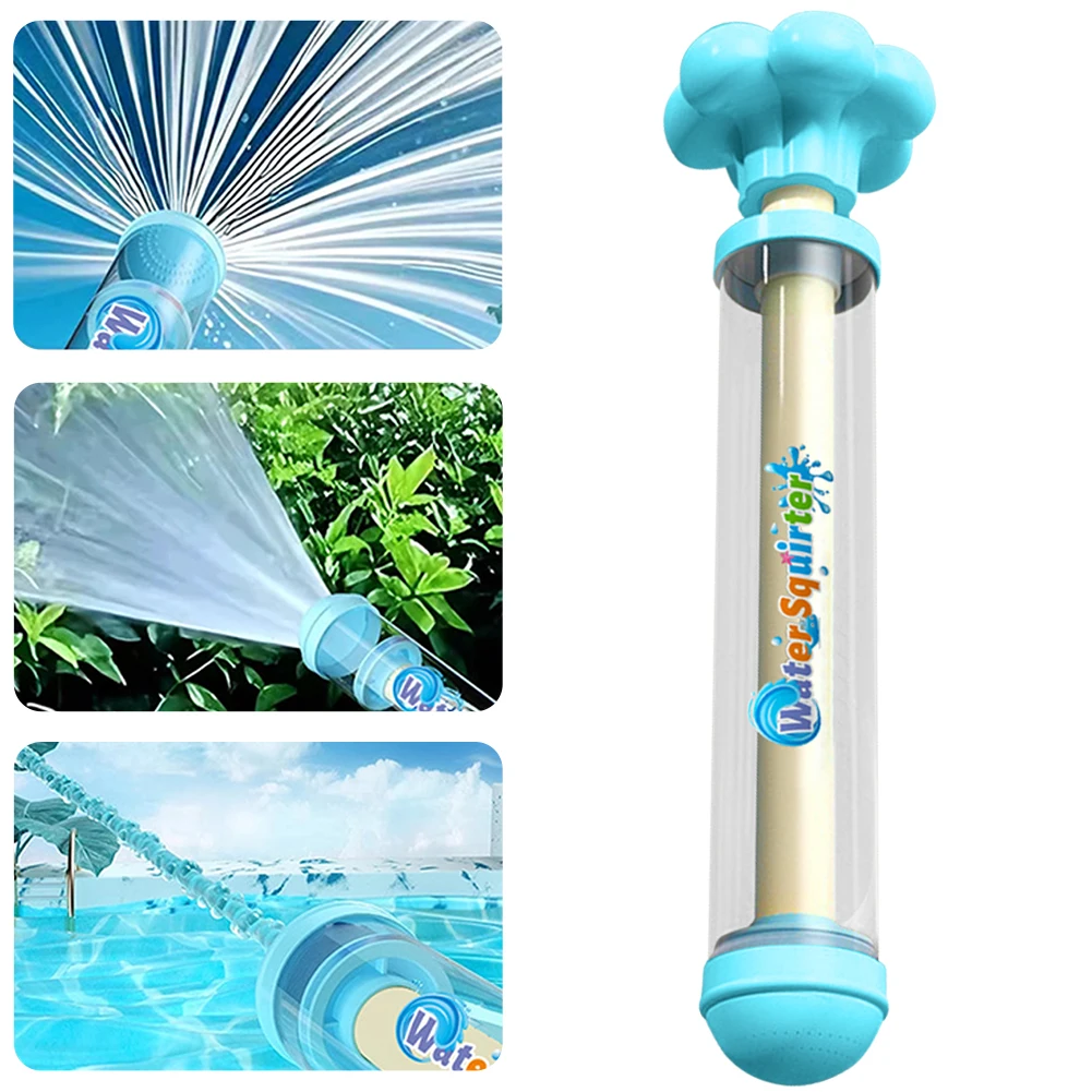 불꽃놀이 물총 블래스터 물 분사 장난감 다기능 해변 물싸움 장난감 여름 해변용 풀아웃 스프링클러 장난감