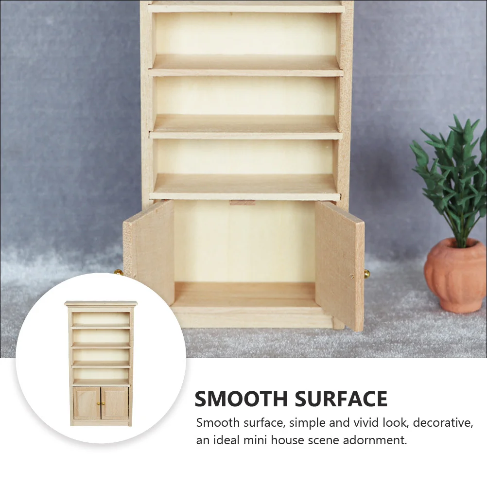 ミニキャビネット小型 DIY ドールハウス装飾クラフトキットミニチュアハウス装飾シミュレーション家具用