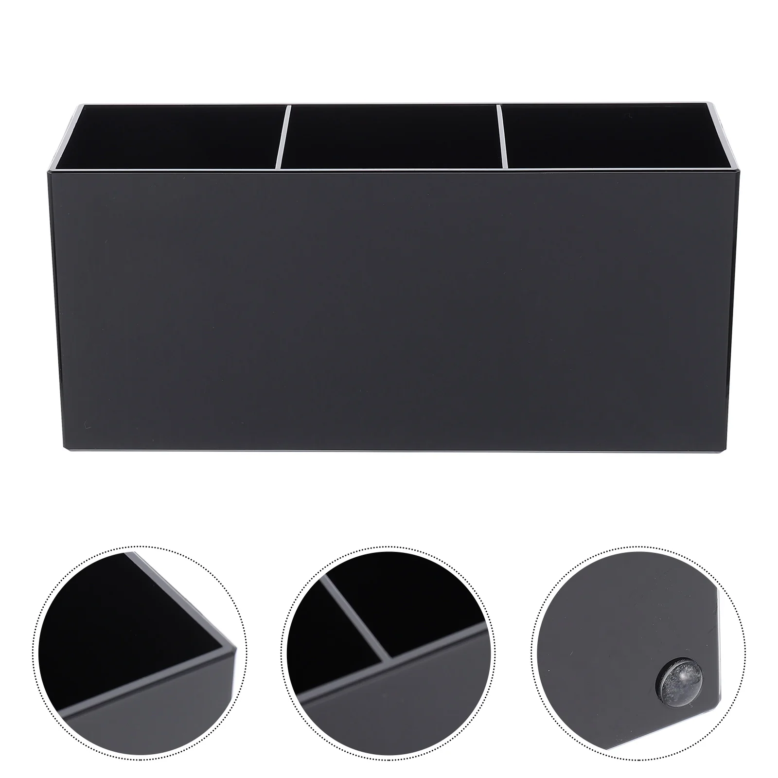 

Acrylic Storage Box Organizer Makeup Desktop Cup Cosmetics Brush Toiletries