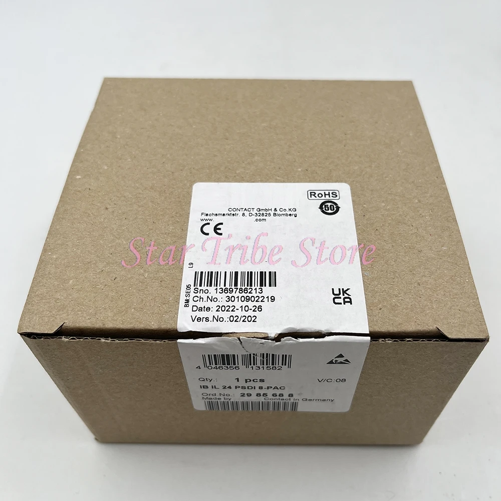 2985688 IB IL 24 PSDI 8-PAC Safety Module 24 V DC