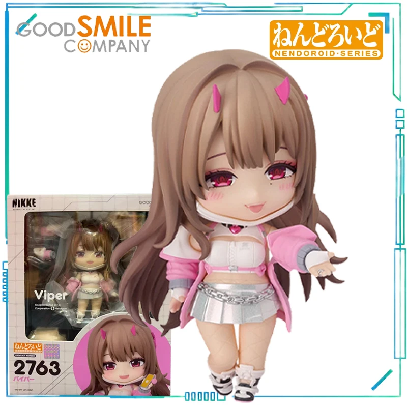 GSC Genuine NENDOROID-SERIES DE LA VICTORIA: NIKKE Niki Nin, New Hope Soda, Niki NinFinished Producto Modelo móvil como regalo