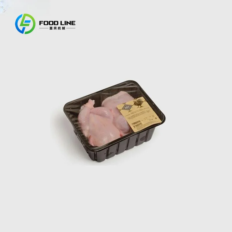Modified Atmosphere Packaging Equipment Custom Vacuum Gas Flushing System Automatic Plastic Tray Sealing Machine