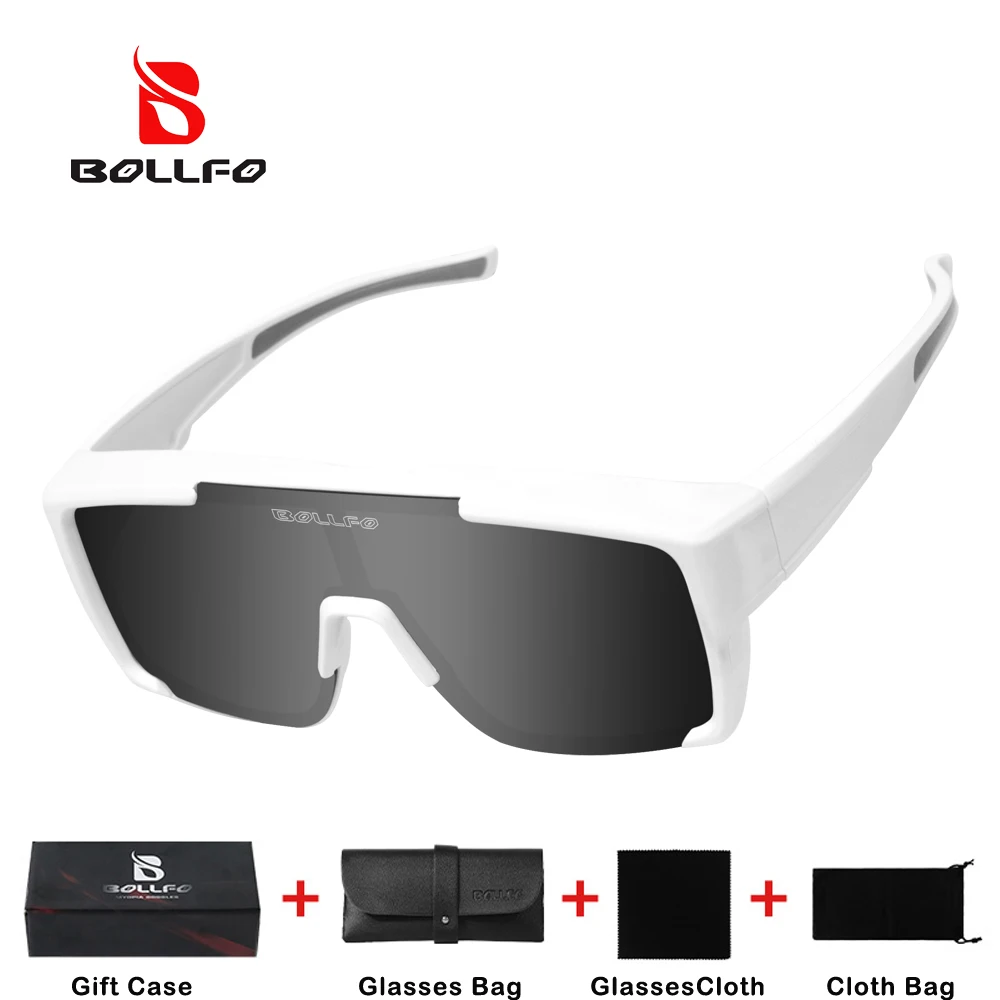 AliExpress BOLLFO Luxury Rimless Glasses Man Women Colorful Photochromic Cycling Sunglasses Polarized UV Protection OTG Bicycle Eyewear