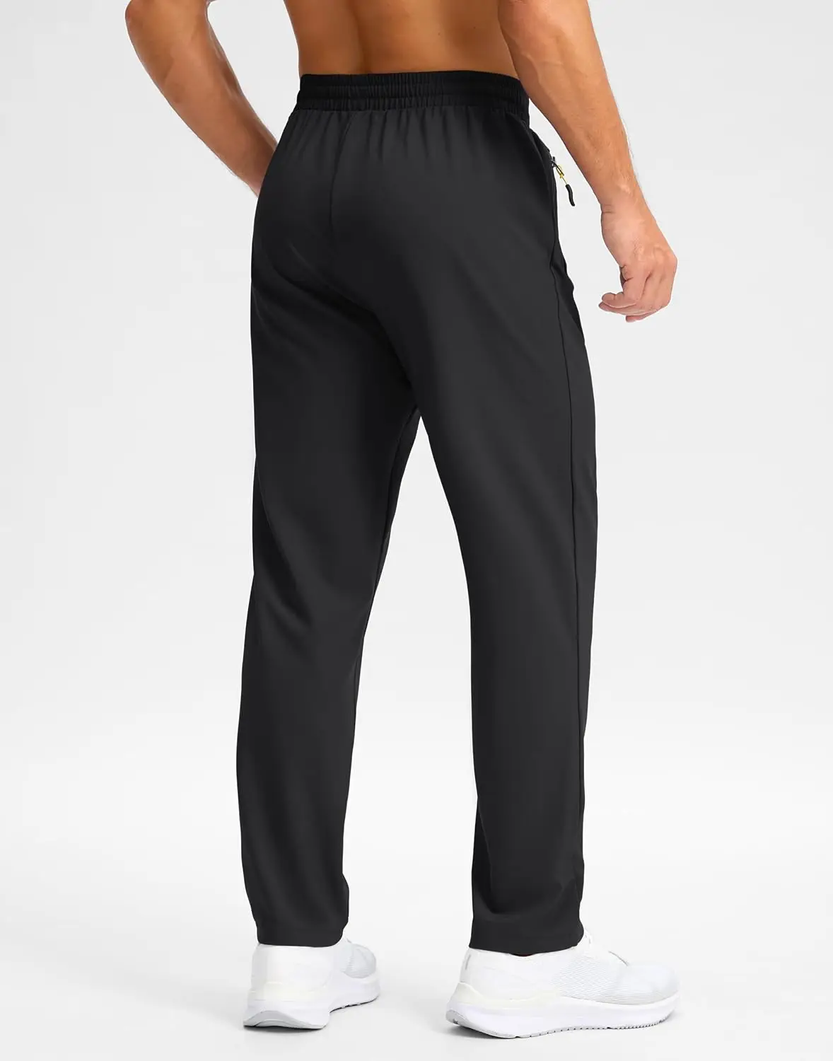 2026 Men's Lightweight Hiking Pants Quick Dry Outdoor Sweatpants With Zipper Pockets for The Athletic Workout Casual Travel