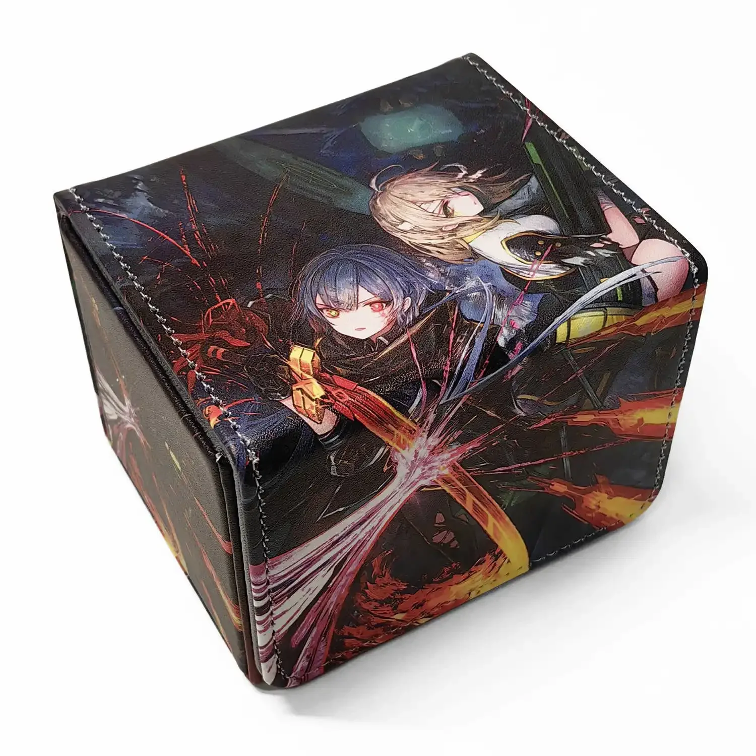 Yu-Gi-Oh! Sky Striker Ace Card Storage Box WS PTCG Collection Card Pu Leather Magnetic Attraction Protective Box Anime Gift