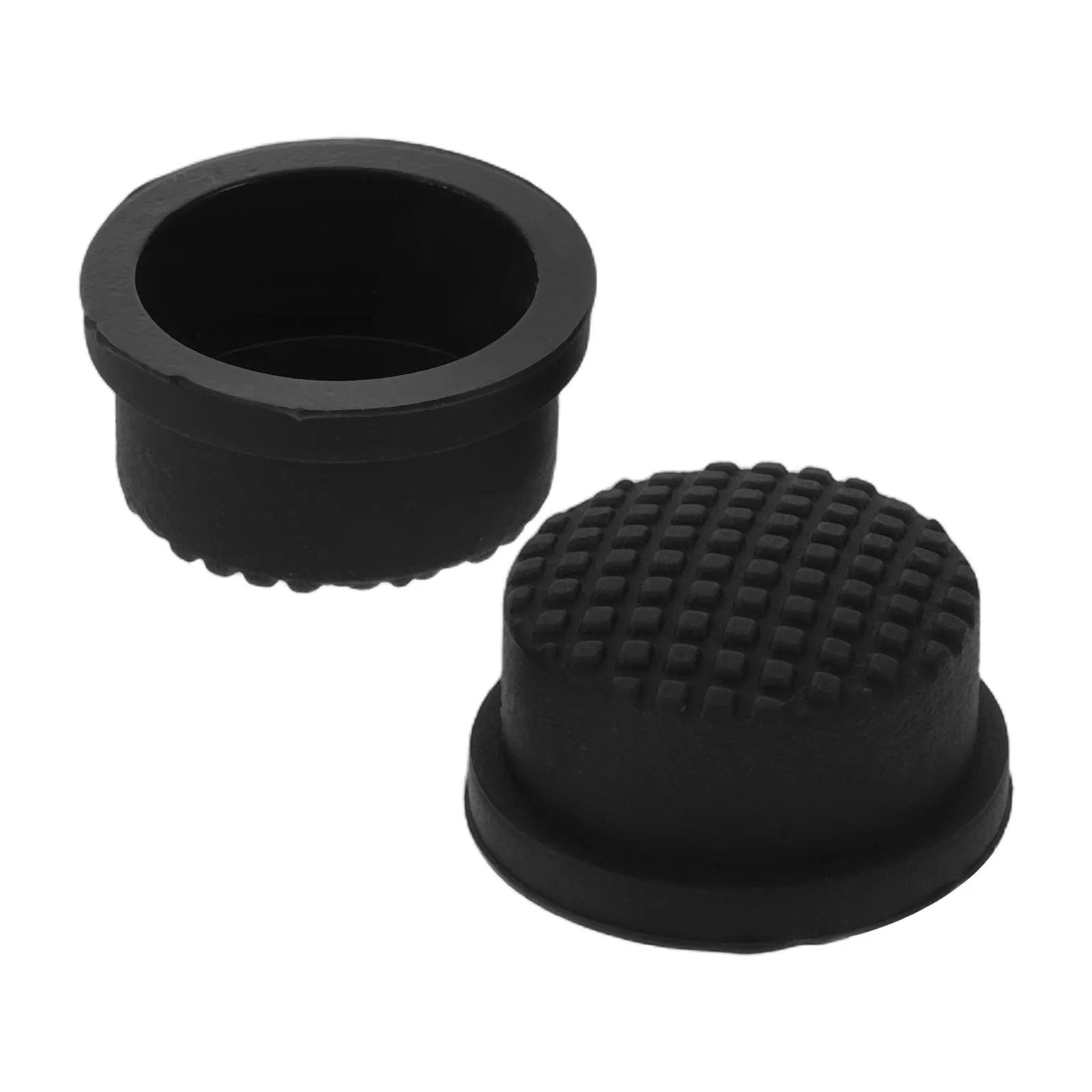 2Pcs Rechargeable LED Flashlight Switch Cap Waterproof Rubber Soft Boot Cover Push Button Replacement Handheld Torch Camping