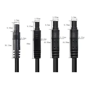 Kabel pro záznamník jízdy 4 5 6 8 pinů pro BMW Car 8pinový konektor samec/samice, prodlužovací kabel pro couvací kameru 8 nejlepší prodej Kabel pro zadní kameru, 8 pinů - №2
