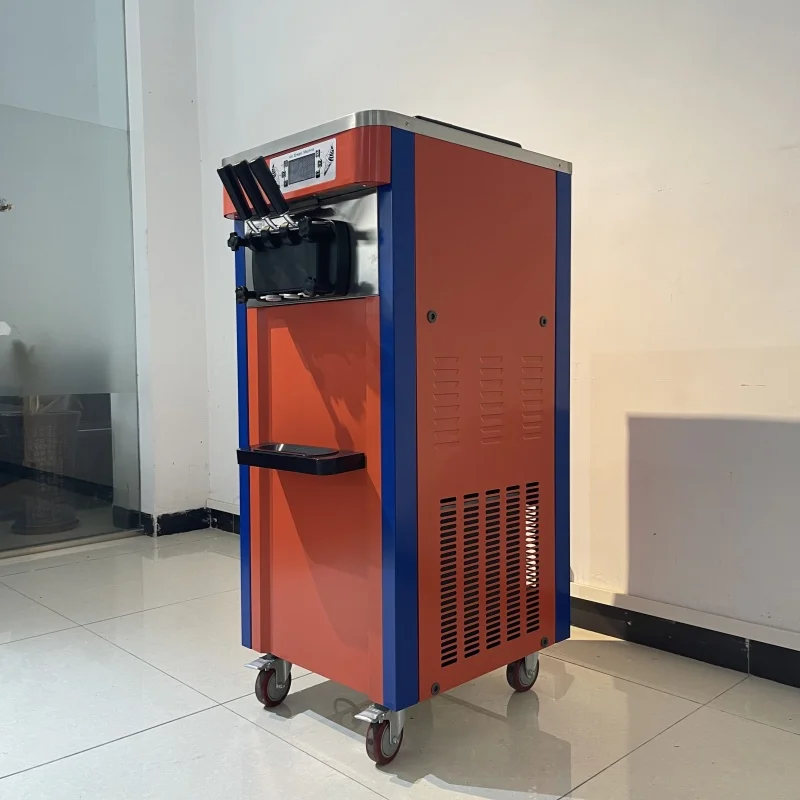 Desktop/stand ice cream machines and soft ice cream vending machines in hotels and restaurants