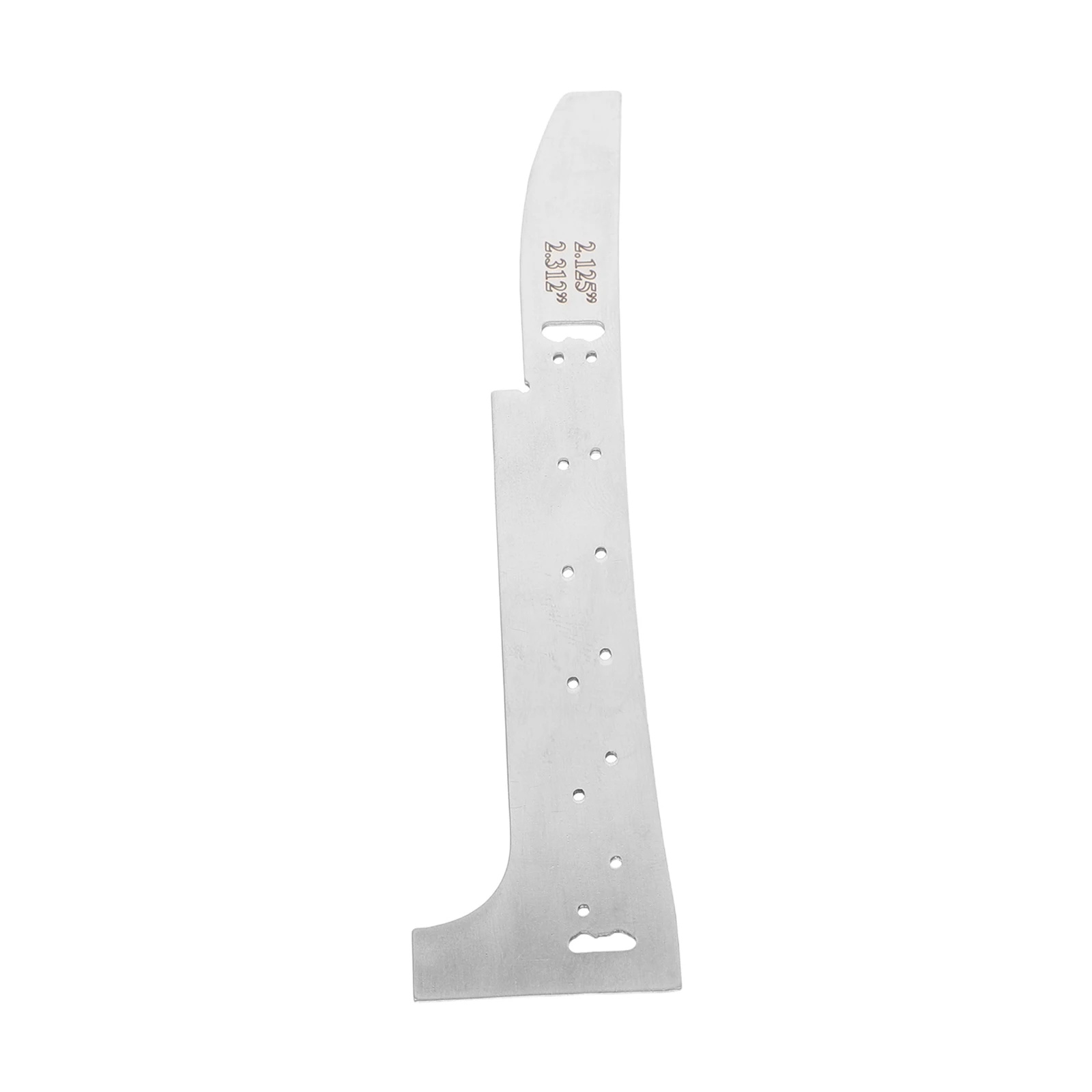 

Silver Metal Precision Bridge Measurement Gauge Luthier Tool For Violin Guitar String Instruments Durable Measuring Ruler