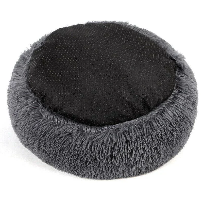 Plush Pet Bed Large Dogs Cats Soothing Round Mat Cozy Sleeping Pad Small Medium Animals Soft Cushion House 2024 New