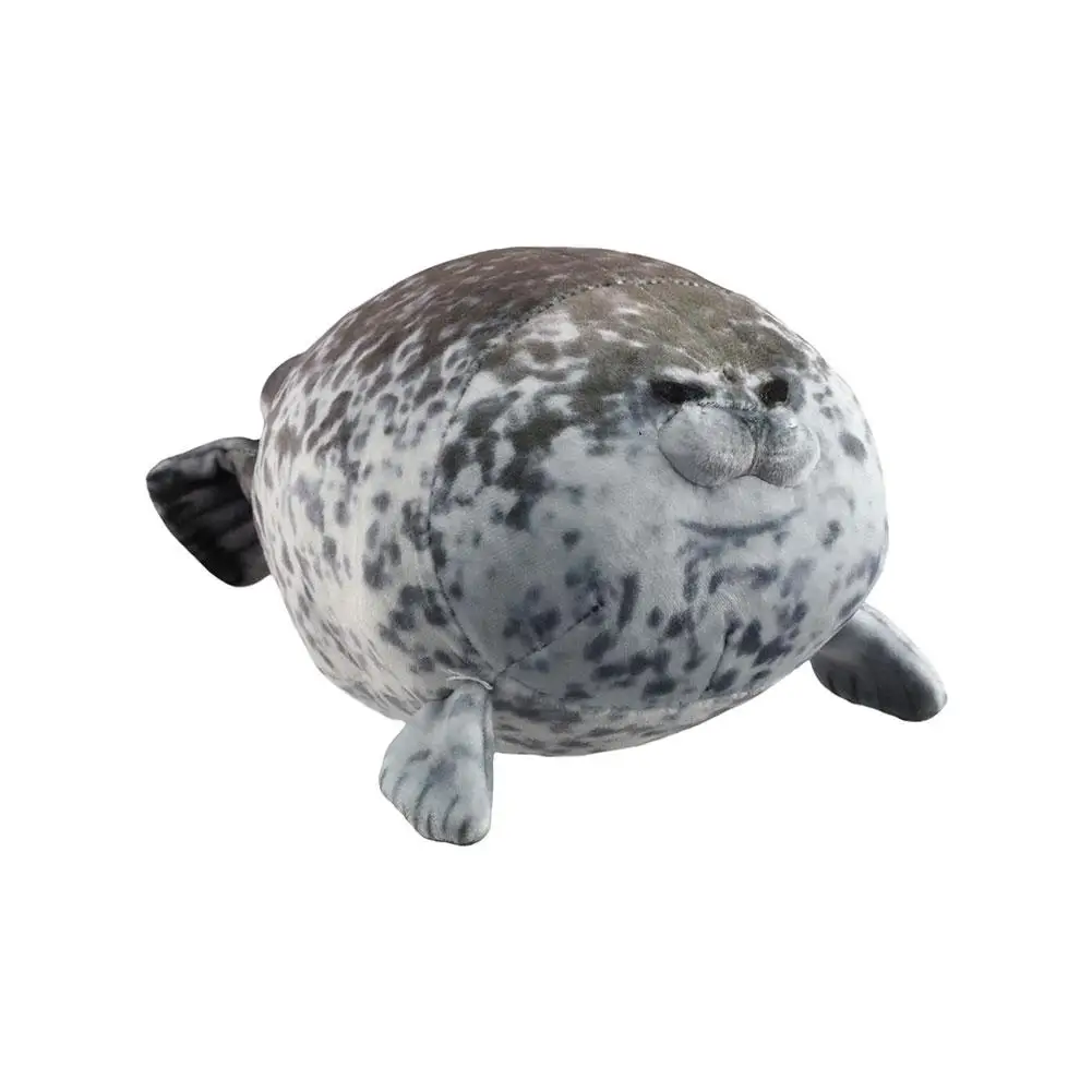 Brinquedo de Pelúcia Foca Gorda, Animal de Estimação de Pelúcia, Almofada de Dormir, Brinquedo de Leão Marinho de Pelúcia