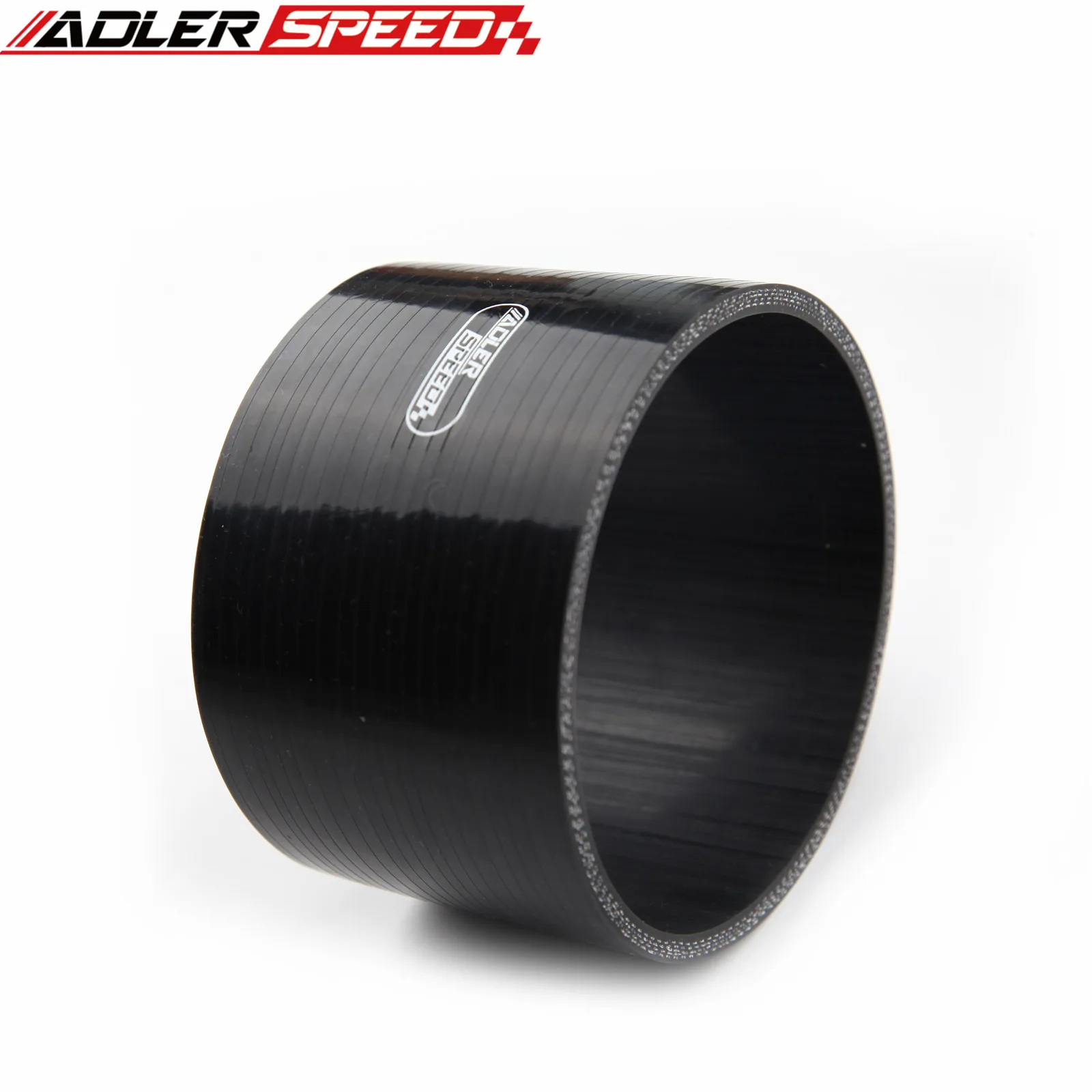 4Ply ID 38 45 51 57 63 70 76 83 89 95 102 มม.ท่อซิลิโคนตรงสีดํา Turbo Coupler ความยาวท่อ: 76.2 มม./305 มม.