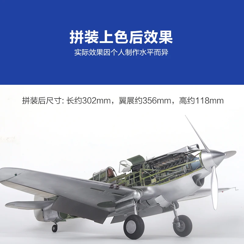 Great Wall hobby Assembly Aircraft Kit L3201Curtiss P-40 Warhawk 81-A2 