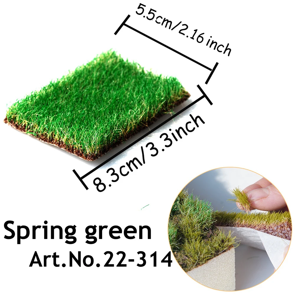 

8/10mm Simulation Grass Cluster Model Artificial Grass Tufts Terrain Plant Material For Sandtable/Military/Garden Scene Diorama