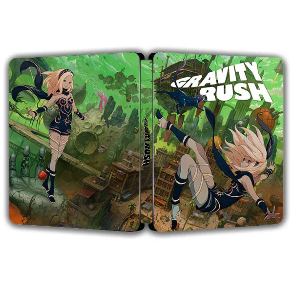 Gravity Rush / Gravity Daze Remastered Edition Steelcase (Solo caja, sin CD)