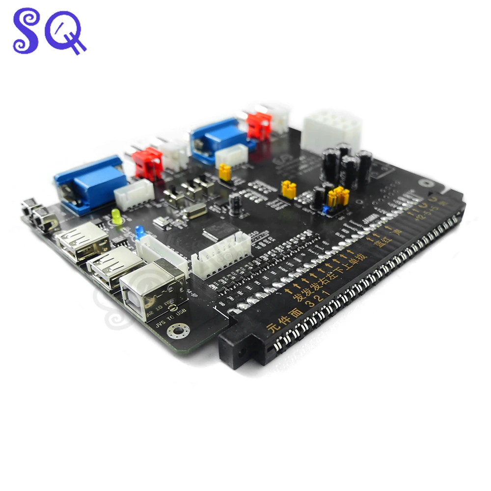 JVS to Jamma/PC Nnc for Jamma Pcb Mainboard CRT Emudriver to JVS Io Xinput Fighting Machine Video Signal Conversion Board