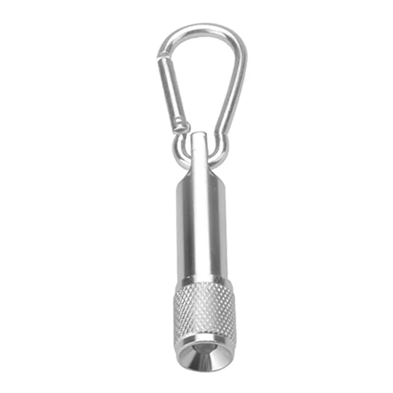 N08R 14Pcs Mini Torch Key Ring LED Key Pendant Torch Aluminium Small Hand Lamp Torch Children For Outdoor Camping Cycling
