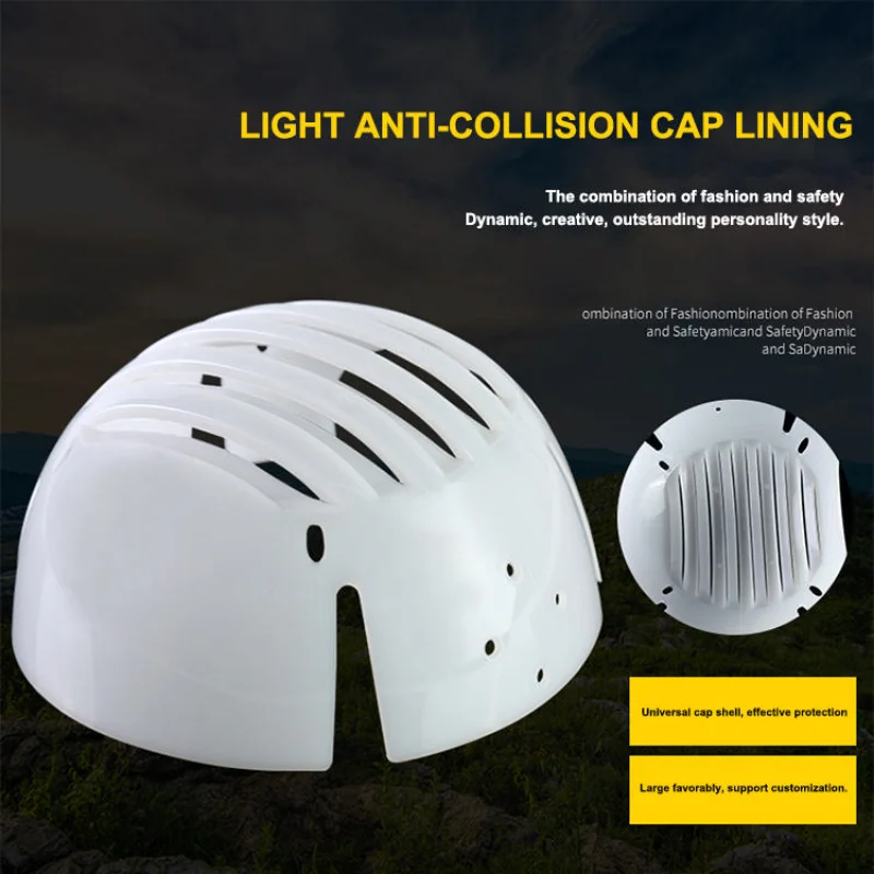 Safety Helmet Protective Hat Lining Bump Cap Insert Lightweight Anti-collision Cap Lining For Safety Helmet Baseball Hat