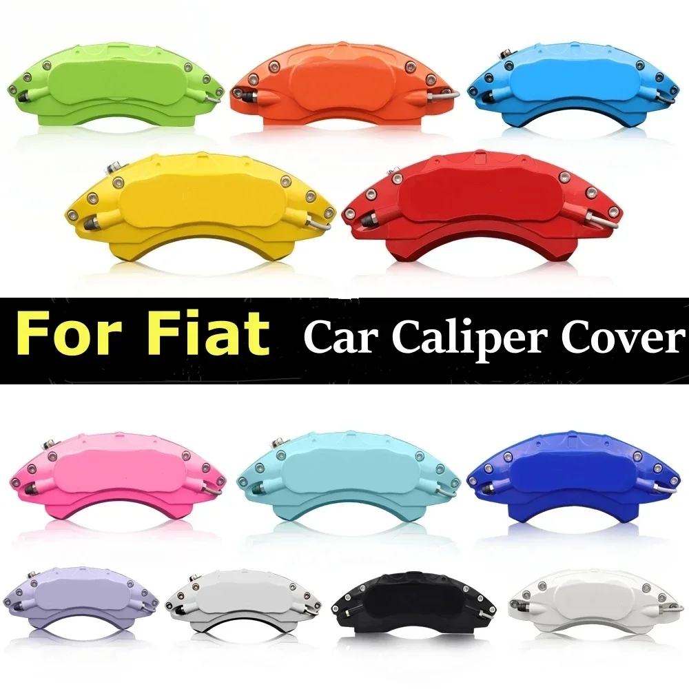 For Fiat Brake Caliper Cover Fit Sedici Talento Tipo Toro Uno Bravo Doblo Viaggio Freemont Linea Prela Palio Punto Siena Ottimo