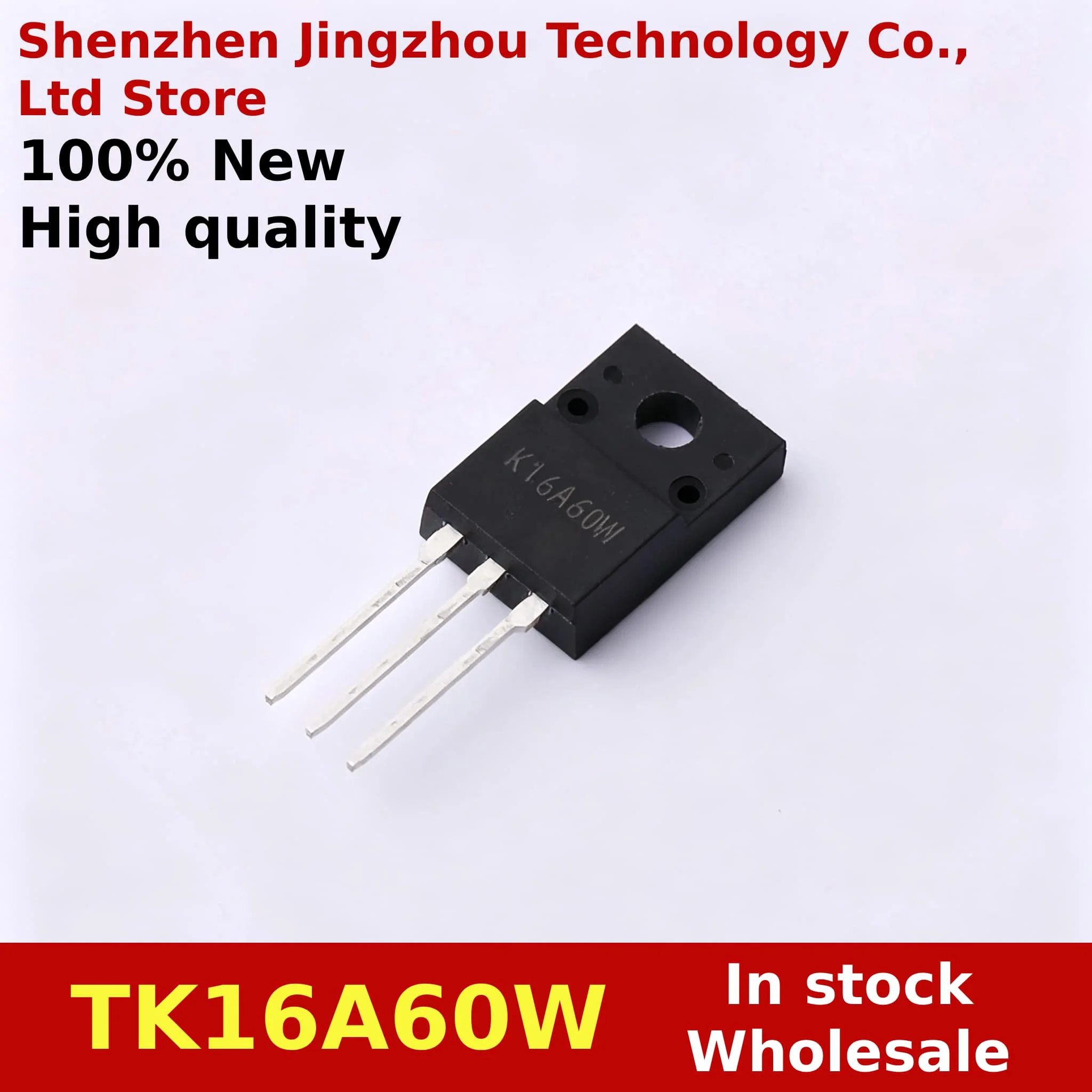 (10/50PCS) 100% New K16A60W TK16A60W TO-220F 600V 15.8A Chip In Stock
