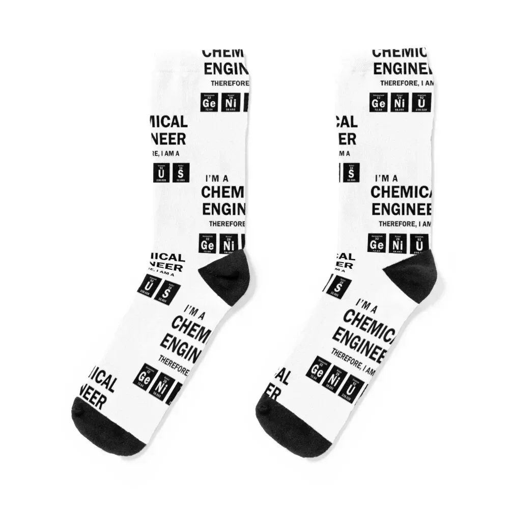 

I'm a Chemical Engineer Therefore I'm a Genius Socks custom Thermal man winter New year's aesthetic Boy Socks Women's