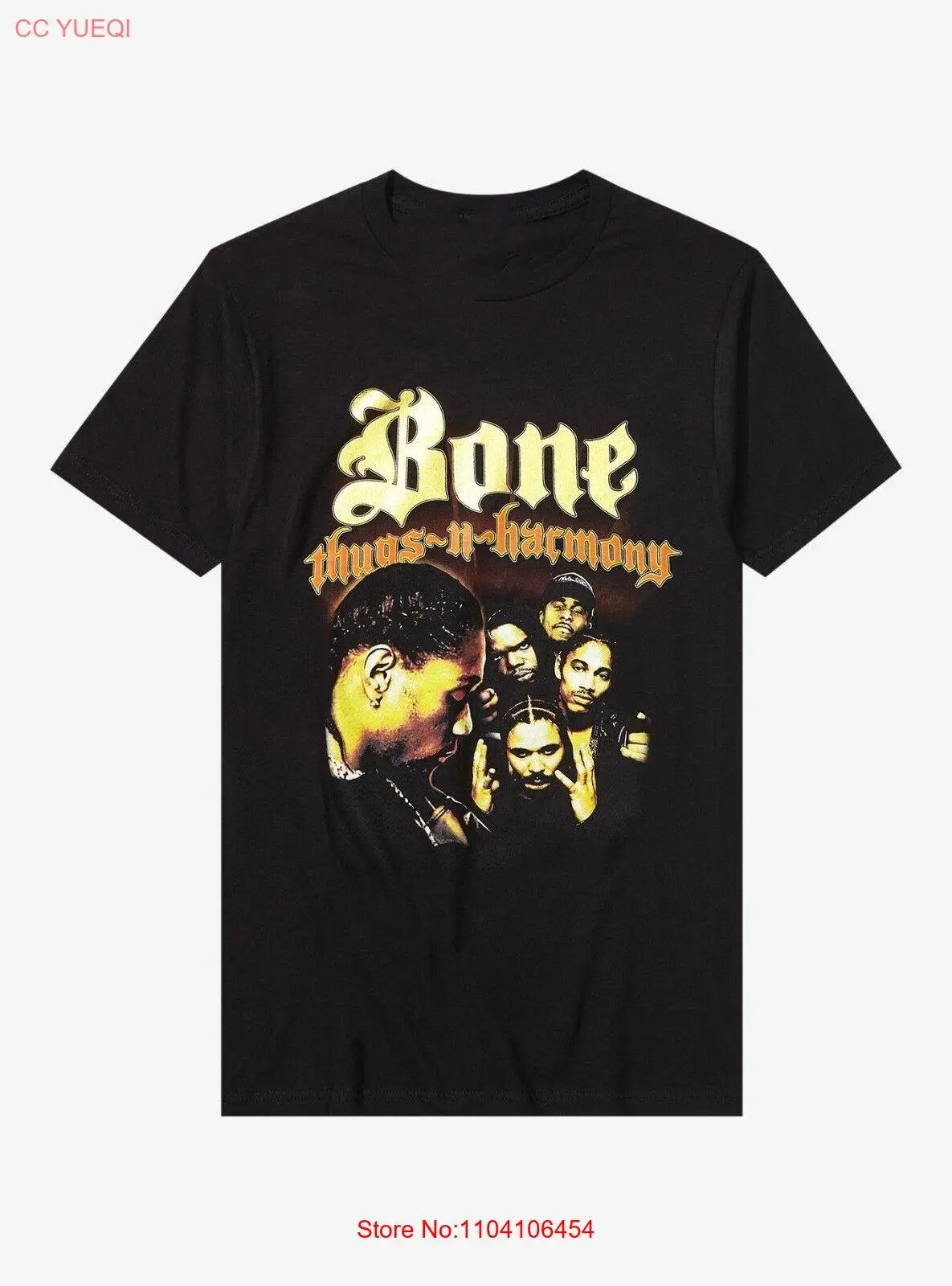 تي شيرت Bone Thugs-N-Harmony Group Boyfriend تي شيرت قطني للجنسين S-4XL ZL203
