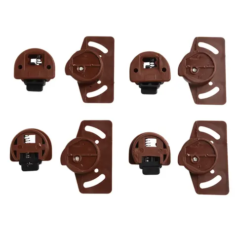 4/8 Pairs Cabinet Sliding Door Gear Wheel Gear Circuit Board Indoor Panel Kit Sliding Door Guide Furniture Wardrobe Roller