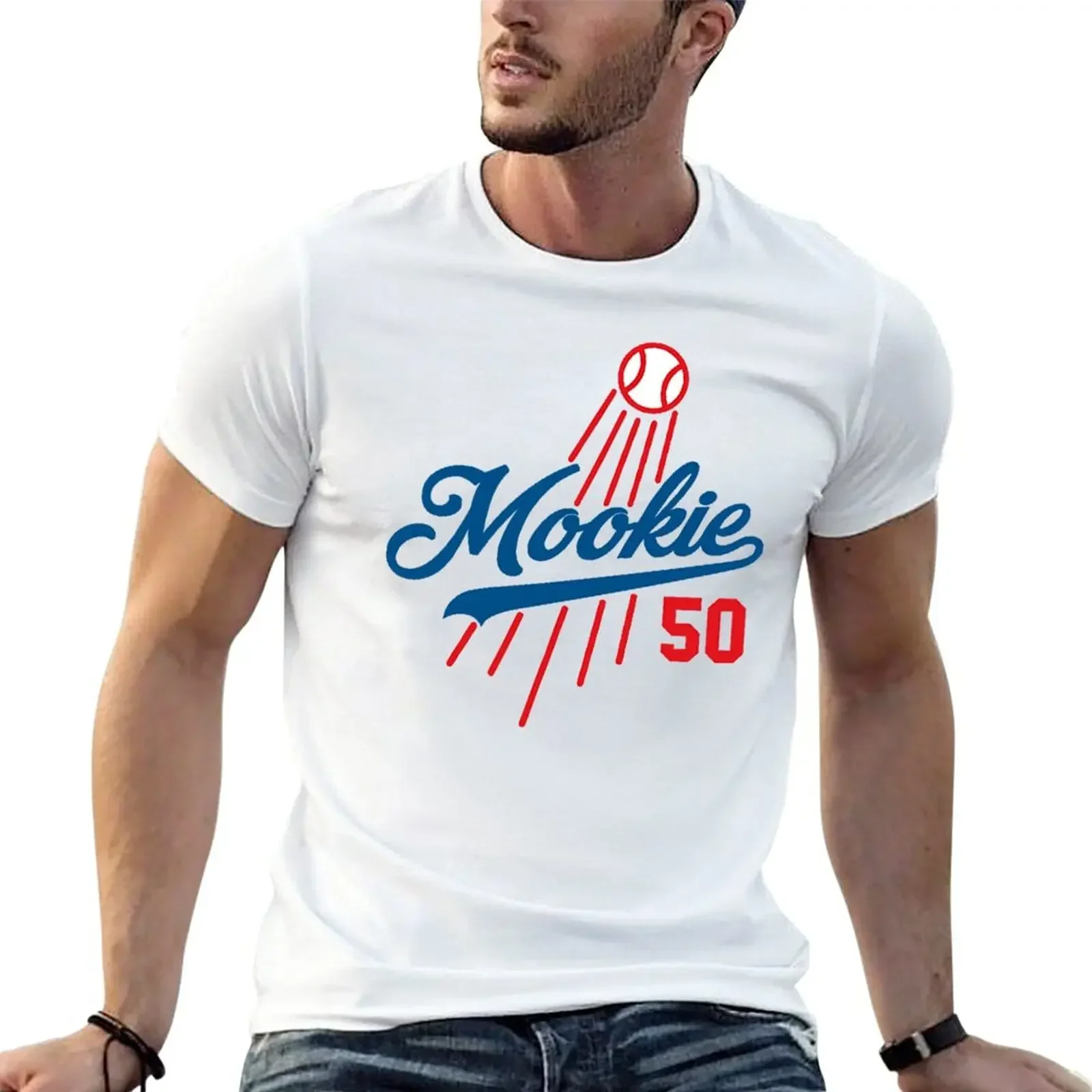 Mookie Betts Los Angeles tees boys oversized t shirt Men's cotton t-shirt mens designer clothes new in tops & tees manga