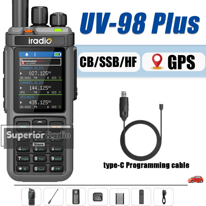 Iradio UV-98 Plus G…