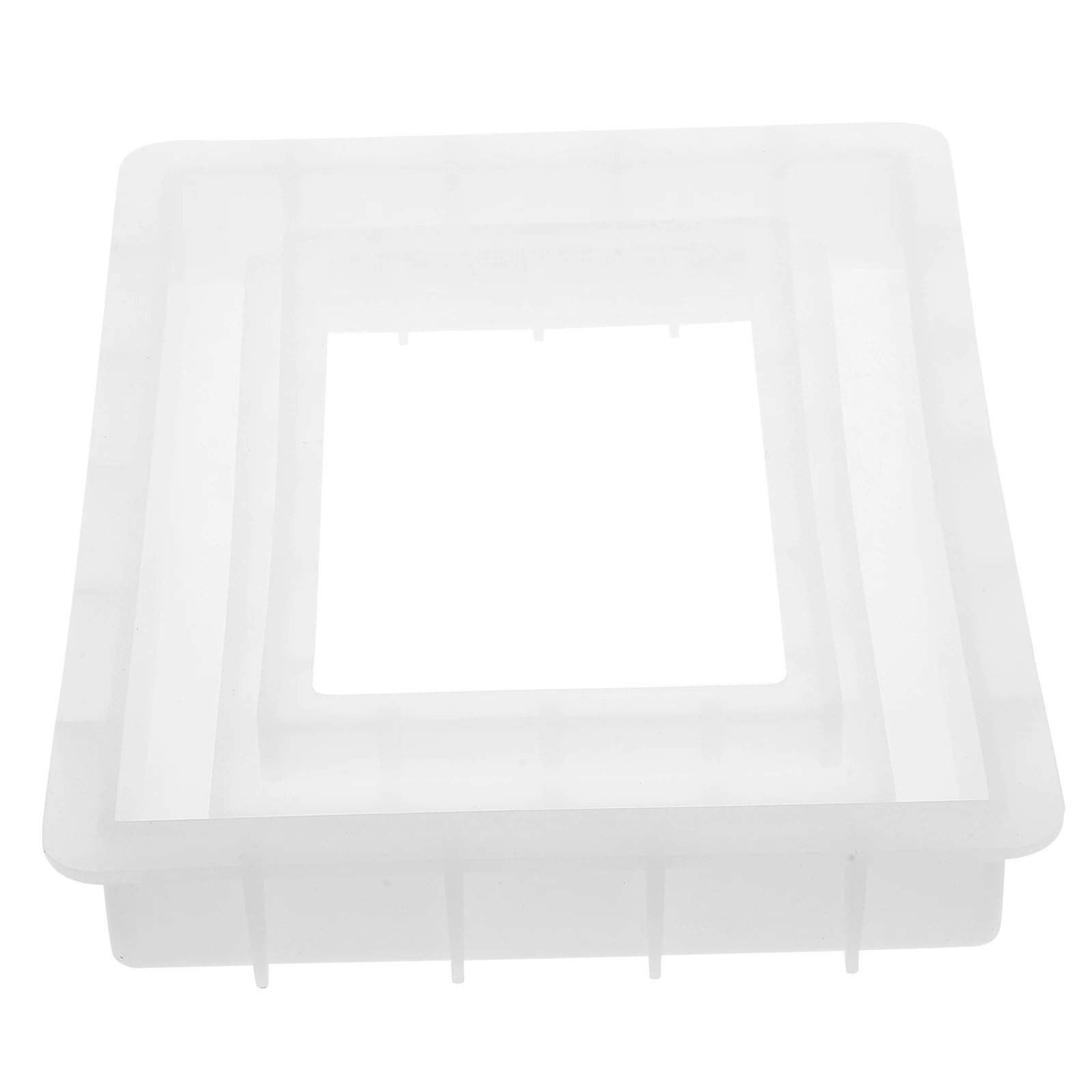 

Silicone Mold for Resin Photo Frame Making Supplies Easy Clean Reusable Casting Molds Crystal Drop Art Craft Gifts