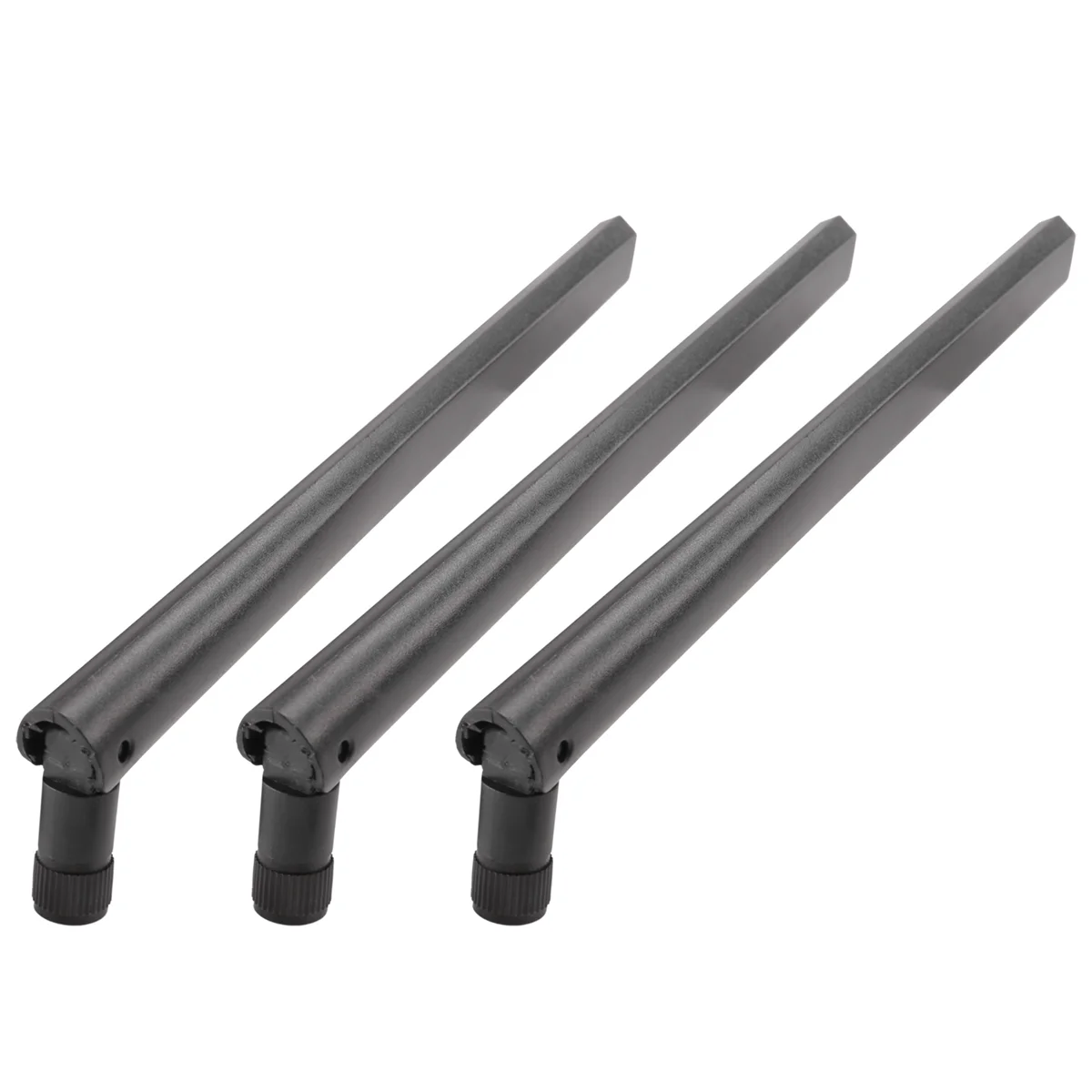 3 PCS New Metal WiFi Antenna of RP-SMA Interface with 5DBi 2.4G/5G Dual-Band Wireless Wifi Antenna for RT-AC68U