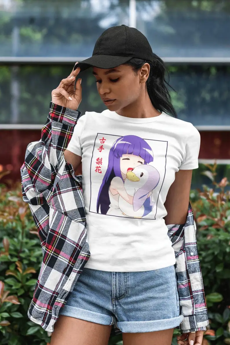 Higurashi: When They Cry Furude Rika Aesthetic Anime Unisex Heavy Cotton Tee