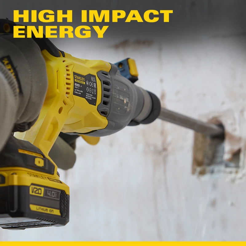 STANLEY SBH900 20V Brushless Eectric Hammer Multifunctional Industrial Impact Drill Bare Tool