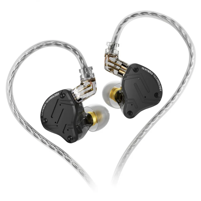 

KZ ZS10 PRO X HIFI Bass Metal Hybrid In-ear Earphone Sport Noise Cancelling Headset Earbuds