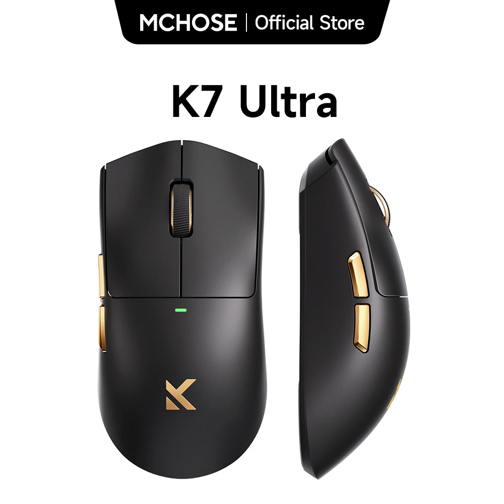 

MCHOSE K7 Ultra Wireless Gaming Mouse PAW3950 Dual 8K Polling Rate Lightweight Magnetic Wireless Charging Dock Esports Office