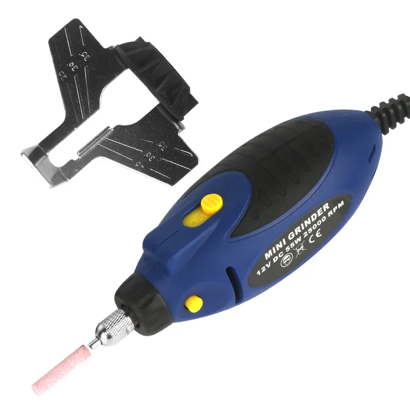 مجموعة شحذ المنشار الكهربائي ، مطحنة ، مجموعة ملحقات التلميع ، أداة سلاسل المنشار ، ملحقات الحفر الدوارة ، 12 فولت