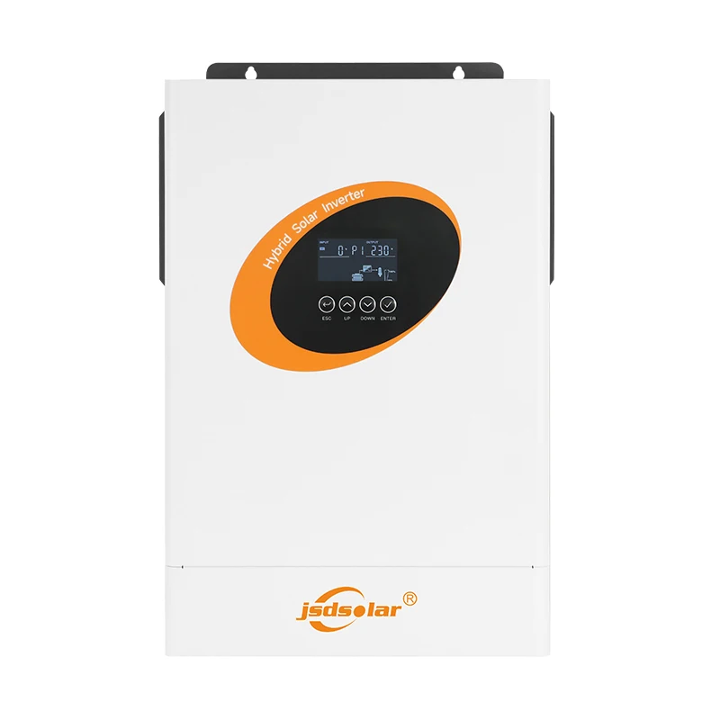 Jsdssolar 4000W einphasiger Hybrid-Wechselrichter mit integriertem WiFi und 100A MPPT-Controller, der RS485-, RS232- und CAN-Schnittstellen-BMS unterstützt, geeignet für Notstromversorgung in