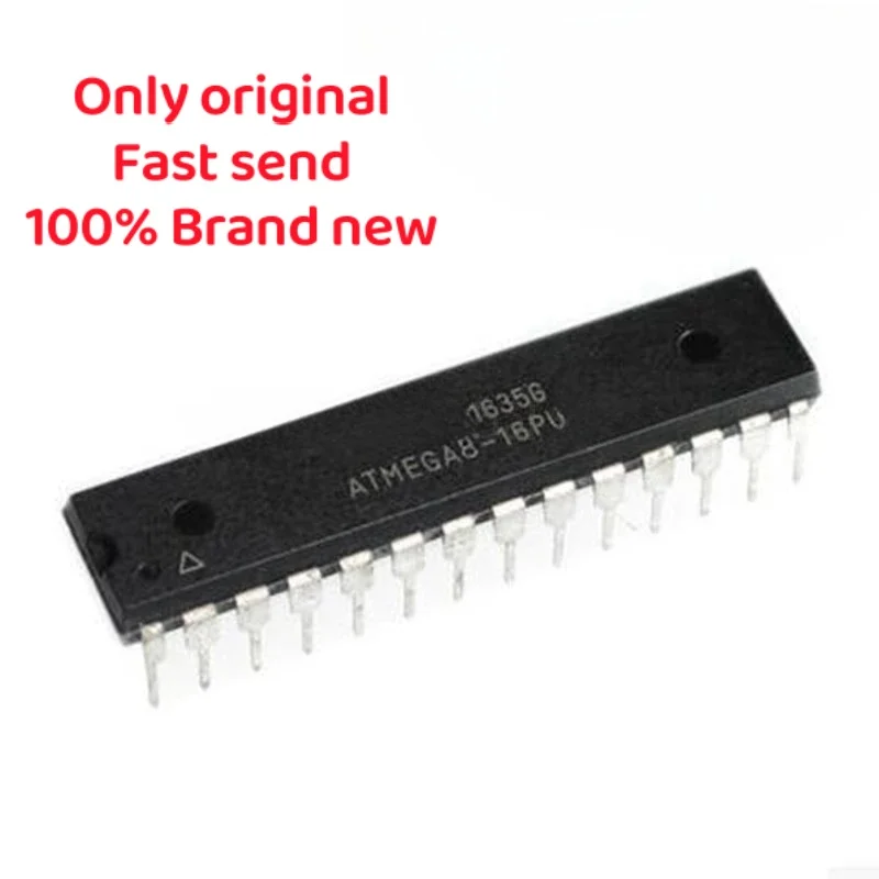 10pcs 100% New ATMEGA8-16PU ATMEGA8 16PU DIP-28 Chipset